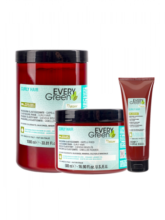 Маска для вьющихся и волнистых волос Dikson EVERY GREEN VEGAN CURLY HAIR MASK